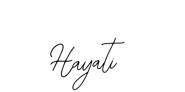 Bearetta-2O07w is a professional signature style that is perfect for those who want to add a touch of class to their signature. It is also a great choice for those who want to make their signature more unique. Get Hayati name to fancy signature for free. Hayati signature style 12 images and pictures png