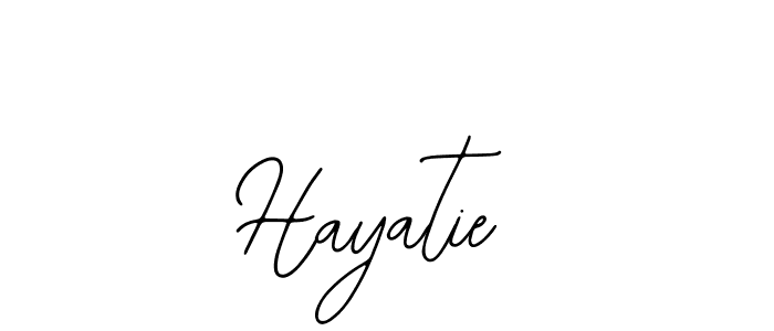 Make a beautiful signature design for name Hayatie. With this signature (Bearetta-2O07w) style, you can create a handwritten signature for free. Hayatie signature style 12 images and pictures png