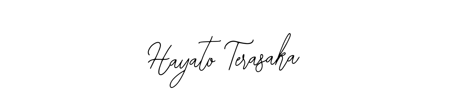 Make a short Hayato Terasaka signature style. Manage your documents anywhere anytime using Bearetta-2O07w. Create and add eSignatures, submit forms, share and send files easily. Hayato Terasaka signature style 12 images and pictures png