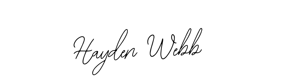 Similarly Bearetta-2O07w is the best handwritten signature design. Signature creator online .You can use it as an online autograph creator for name Hayden Webb. Hayden Webb signature style 12 images and pictures png