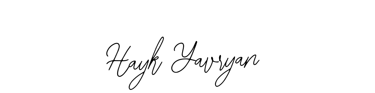 This is the best signature style for the Hayk Yavryan name. Also you like these signature font (Bearetta-2O07w). Mix name signature. Hayk Yavryan signature style 12 images and pictures png