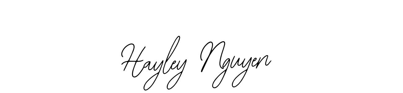 It looks lik you need a new signature style for name Hayley Nguyen. Design unique handwritten (Bearetta-2O07w) signature with our free signature maker in just a few clicks. Hayley Nguyen signature style 12 images and pictures png