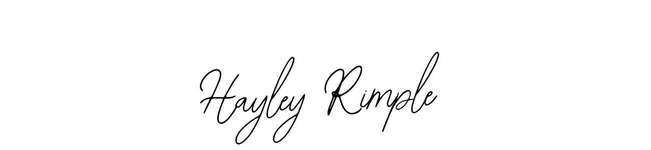 Best and Professional Signature Style for Hayley Rimple. Bearetta-2O07w Best Signature Style Collection. Hayley Rimple signature style 12 images and pictures png