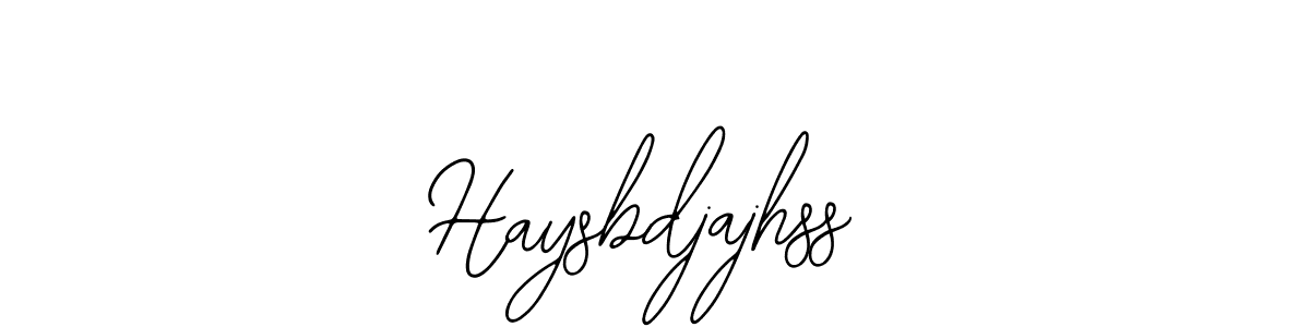 Create a beautiful signature design for name Haysbdjajhss. With this signature (Bearetta-2O07w) fonts, you can make a handwritten signature for free. Haysbdjajhss signature style 12 images and pictures png