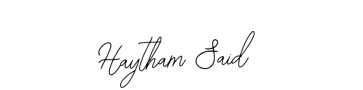 See photos of Haytham Said official signature by Spectra . Check more albums & portfolios. Read reviews & check more about Bearetta-2O07w font. Haytham Said signature style 12 images and pictures png