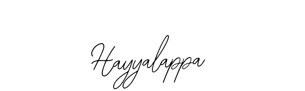 Similarly Bearetta-2O07w is the best handwritten signature design. Signature creator online .You can use it as an online autograph creator for name Hayyalappa. Hayyalappa signature style 12 images and pictures png