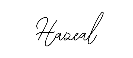 An effortless, minimalist signature concept for Hazeal using Bearetta-2O07w design. Clean lines that look great on any document. Hazeal signature style 12 images and pictures png