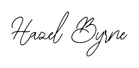 Try this chic Hazel Byrne handwritten sign style. Using Bearetta-2O07w font elements, it gives your name a sleek, memorable identity. Hazel Byrne signature style 12 images and pictures png