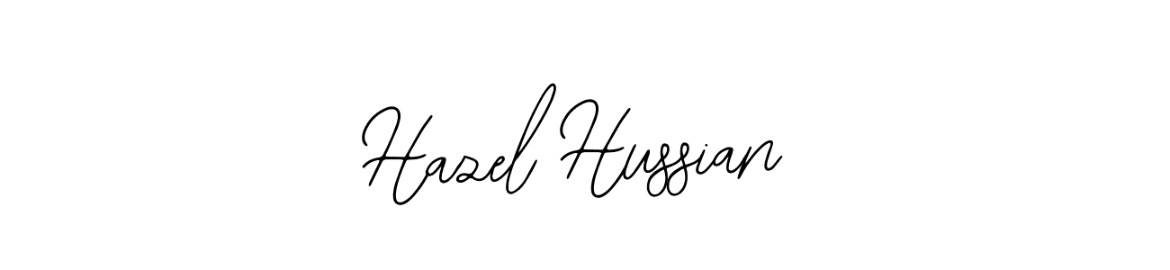 Make a beautiful signature design for name Hazel Hussian. With this signature (Bearetta-2O07w) style, you can create a handwritten signature for free. Hazel Hussian signature style 12 images and pictures png
