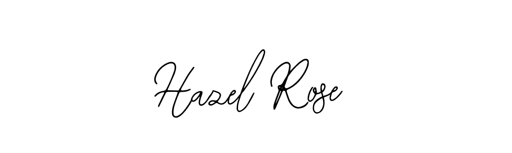 Design your own signature with our free online signature maker. With this signature software, you can create a handwritten (Bearetta-2O07w) signature for name Hazel Rose. Hazel Rose signature style 12 images and pictures png