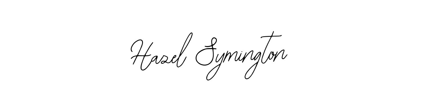 You can use this online signature creator to create a handwritten signature for the name Hazel Symington. This is the best online autograph maker. Hazel Symington signature style 12 images and pictures png