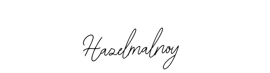 How to make Hazelmalnoy signature? Bearetta-2O07w is a professional autograph style. Create handwritten signature for Hazelmalnoy name. Hazelmalnoy signature style 12 images and pictures png