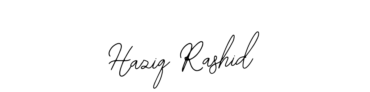 Create a beautiful signature design for name Haziq Rashid. With this signature (Bearetta-2O07w) fonts, you can make a handwritten signature for free. Haziq Rashid signature style 12 images and pictures png