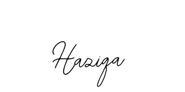 Also You can easily find your signature by using the search form. We will create Haziqa name handwritten signature images for you free of cost using Bearetta-2O07w sign style. Haziqa signature style 12 images and pictures png