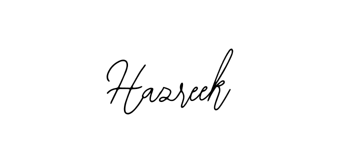 The best way (Bearetta-2O07w) to make a short signature is to pick only two or three words in your name. The name Hazreek include a total of six letters. For converting this name. Hazreek signature style 12 images and pictures png