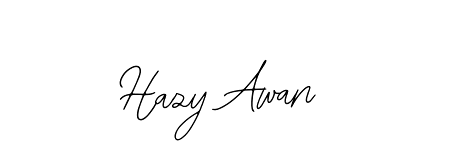 Make a beautiful signature design for name Hazy Awan. Use this online signature maker to create a handwritten signature for free. Hazy Awan signature style 12 images and pictures png