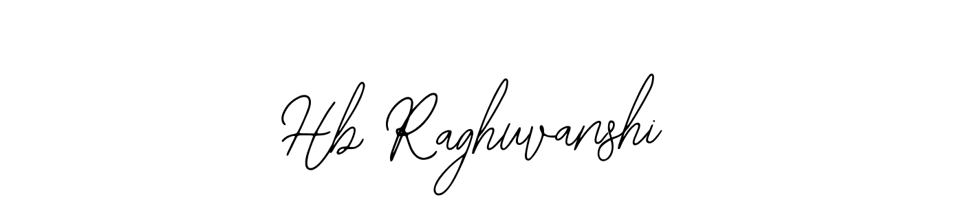 Make a beautiful signature design for name Hb Raghuvanshi. With this signature (Bearetta-2O07w) style, you can create a handwritten signature for free. Hb Raghuvanshi signature style 12 images and pictures png