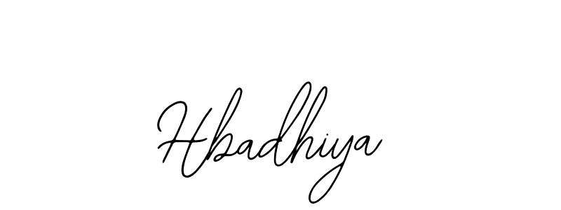 How to Draw Hbadhiya signature style? Bearetta-2O07w is a latest design signature styles for name Hbadhiya. Hbadhiya signature style 12 images and pictures png