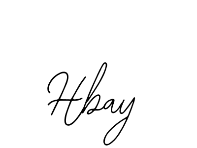 Also You can easily find your signature by using the search form. We will create Hbay name handwritten signature images for you free of cost using Bearetta-2O07w sign style. Hbay signature style 12 images and pictures png