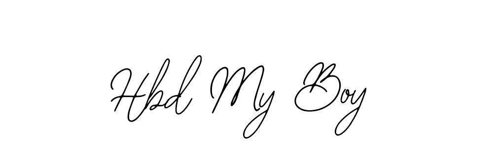 Here are the top 10 professional signature styles for the name Hbd My Boy. These are the best autograph styles you can use for your name. Hbd My Boy signature style 12 images and pictures png