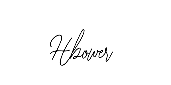 Make a beautiful signature design for name Hbower. With this signature (Bearetta-2O07w) style, you can create a handwritten signature for free. Hbower signature style 12 images and pictures png