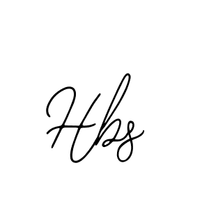 Create a beautiful signature design for name Hbs. With this signature (Bearetta-2O07w) fonts, you can make a handwritten signature for free. Hbs signature style 12 images and pictures png