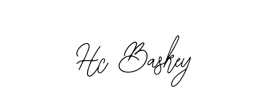 Make a beautiful signature design for name Hc Baskey. With this signature (Bearetta-2O07w) style, you can create a handwritten signature for free. Hc Baskey signature style 12 images and pictures png