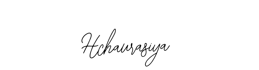 How to Draw Hchaurasiya signature style? Bearetta-2O07w is a latest design signature styles for name Hchaurasiya. Hchaurasiya signature style 12 images and pictures png