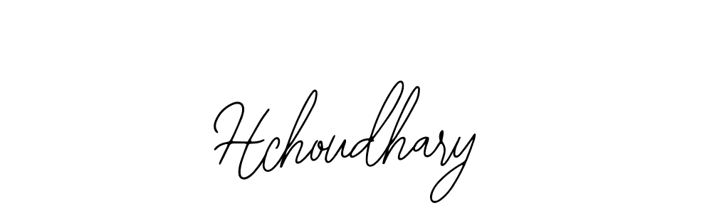 It looks lik you need a new signature style for name Hchoudhary. Design unique handwritten (Bearetta-2O07w) signature with our free signature maker in just a few clicks. Hchoudhary signature style 12 images and pictures png