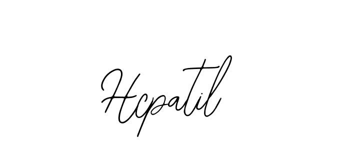 Use a signature maker to create a handwritten signature online. With this signature software, you can design (Bearetta-2O07w) your own signature for name Hcpatil. Hcpatil signature style 12 images and pictures png