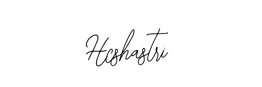 Use a signature maker to create a handwritten signature online. With this signature software, you can design (Bearetta-2O07w) your own signature for name Hcshastri. Hcshastri signature style 12 images and pictures png