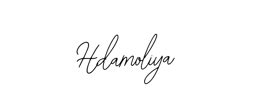 Hdamoliya stylish signature style. Best Handwritten Sign (Bearetta-2O07w) for my name. Handwritten Signature Collection Ideas for my name Hdamoliya. Hdamoliya signature style 12 images and pictures png