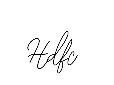 You should practise on your own different ways (Bearetta-2O07w) to write your name (Hdfc) in signature. don't let someone else do it for you. Hdfc signature style 12 images and pictures png