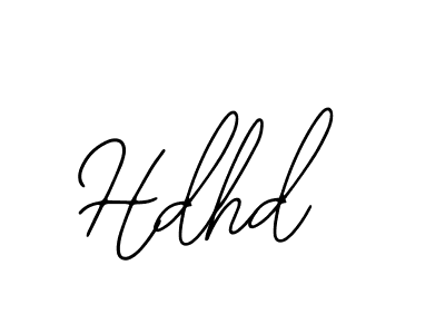 How to make Hdhd name signature. Use Bearetta-2O07w style for creating short signs online. This is the latest handwritten sign. Hdhd signature style 12 images and pictures png