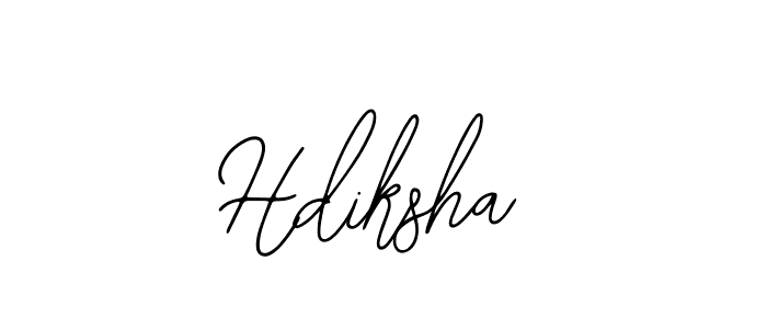 Hdiksha stylish signature style. Best Handwritten Sign (Bearetta-2O07w) for my name. Handwritten Signature Collection Ideas for my name Hdiksha. Hdiksha signature style 12 images and pictures png