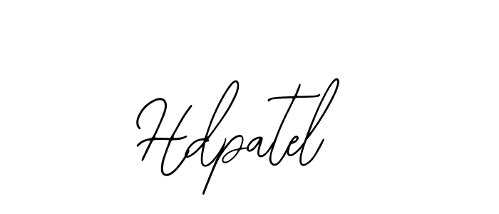 You can use this online signature creator to create a handwritten signature for the name Hdpatel. This is the best online autograph maker. Hdpatel signature style 12 images and pictures png