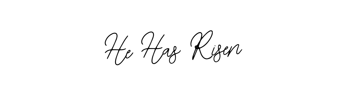 Use a signature maker to create a handwritten signature online. With this signature software, you can design (Bearetta-2O07w) your own signature for name He Has Risen. He Has Risen signature style 12 images and pictures png