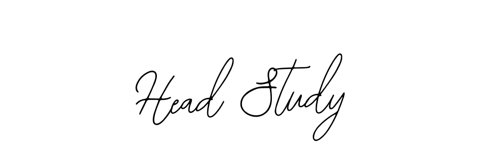 Create a beautiful signature design for name Head Study. With this signature (Bearetta-2O07w) fonts, you can make a handwritten signature for free. Head Study signature style 12 images and pictures png