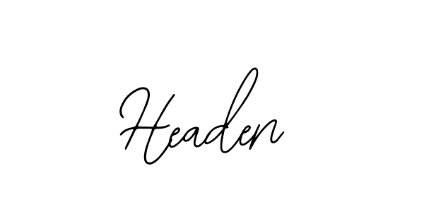 Best and Professional Signature Style for Headen. Bearetta-2O07w Best Signature Style Collection. Headen signature style 12 images and pictures png