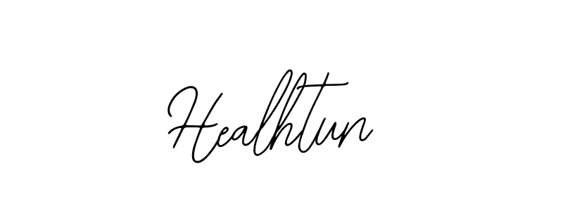 How to make Healhtun signature? Bearetta-2O07w is a professional autograph style. Create handwritten signature for Healhtun name. Healhtun signature style 12 images and pictures png