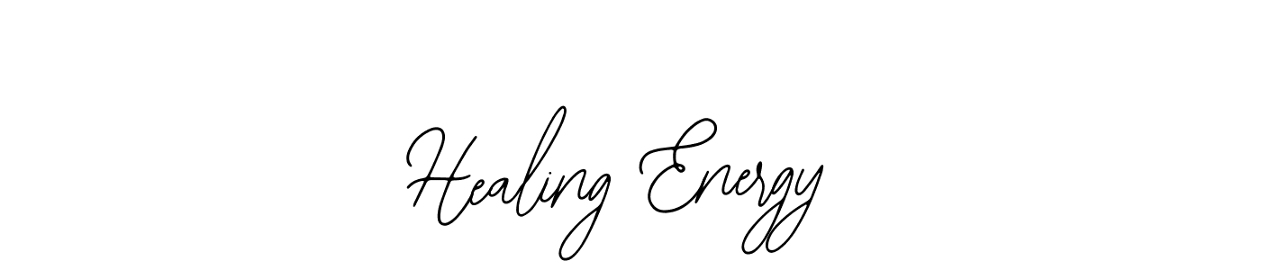How to make Healing Energy name signature. Use Bearetta-2O07w style for creating short signs online. This is the latest handwritten sign. Healing Energy signature style 12 images and pictures png