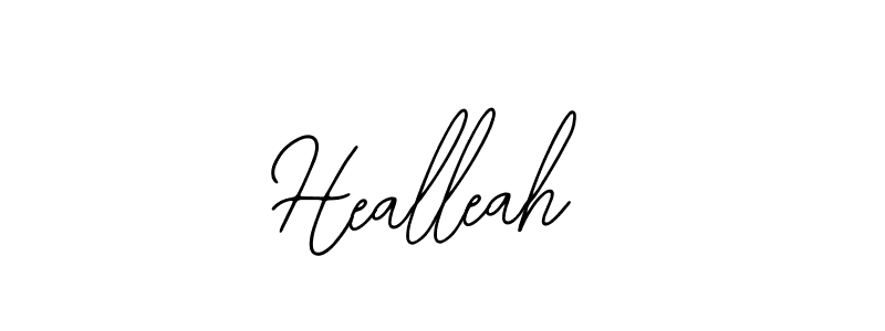 Also we have Healleah name is the best signature style. Create professional handwritten signature collection using Bearetta-2O07w autograph style. Healleah signature style 12 images and pictures png