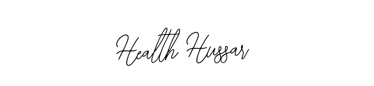 Also we have Health Hussar name is the best signature style. Create professional handwritten signature collection using Bearetta-2O07w autograph style. Health Hussar signature style 12 images and pictures png