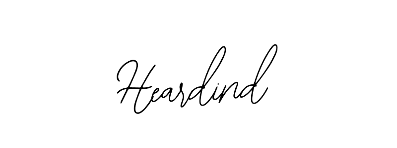 Create a beautiful signature design for name Heardind. With this signature (Bearetta-2O07w) fonts, you can make a handwritten signature for free. Heardind signature style 12 images and pictures png