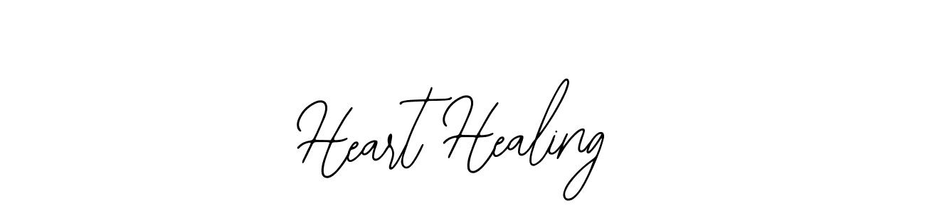 if you are searching for the best signature style for your name Heart Healing. so please give up your signature search. here we have designed multiple signature styles  using Bearetta-2O07w. Heart Healing signature style 12 images and pictures png