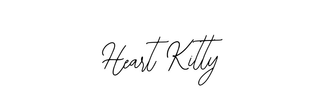 Best and Professional Signature Style for Heart Kitty. Bearetta-2O07w Best Signature Style Collection. Heart Kitty signature style 12 images and pictures png