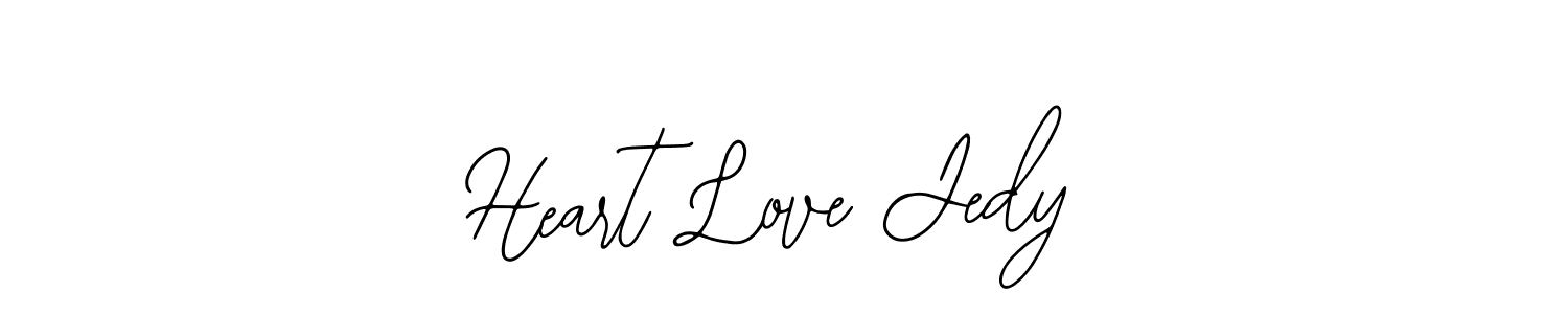 The best way (Bearetta-2O07w) to make a short signature is to pick only two or three words in your name. The name Heart Love Jedy include a total of six letters. For converting this name. Heart Love Jedy signature style 12 images and pictures png