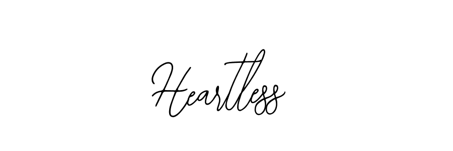 Similarly Bearetta-2O07w is the best handwritten signature design. Signature creator online .You can use it as an online autograph creator for name Heartless. Heartless signature style 12 images and pictures png