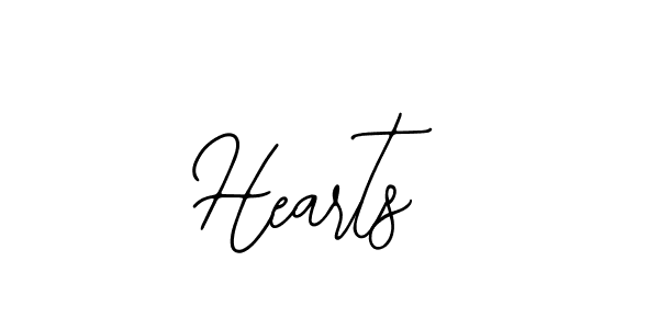 if you are searching for the best signature style for your name Hearts. so please give up your signature search. here we have designed multiple signature styles  using Bearetta-2O07w. Hearts signature style 12 images and pictures png