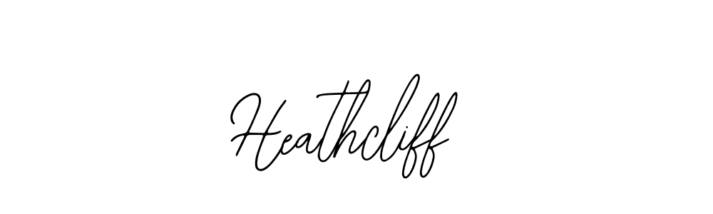 Also You can easily find your signature by using the search form. We will create Heathcliff name handwritten signature images for you free of cost using Bearetta-2O07w sign style. Heathcliff signature style 12 images and pictures png